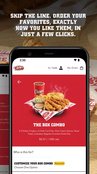 Raising Cane's Chicken Fingers Captura de pantalla 2