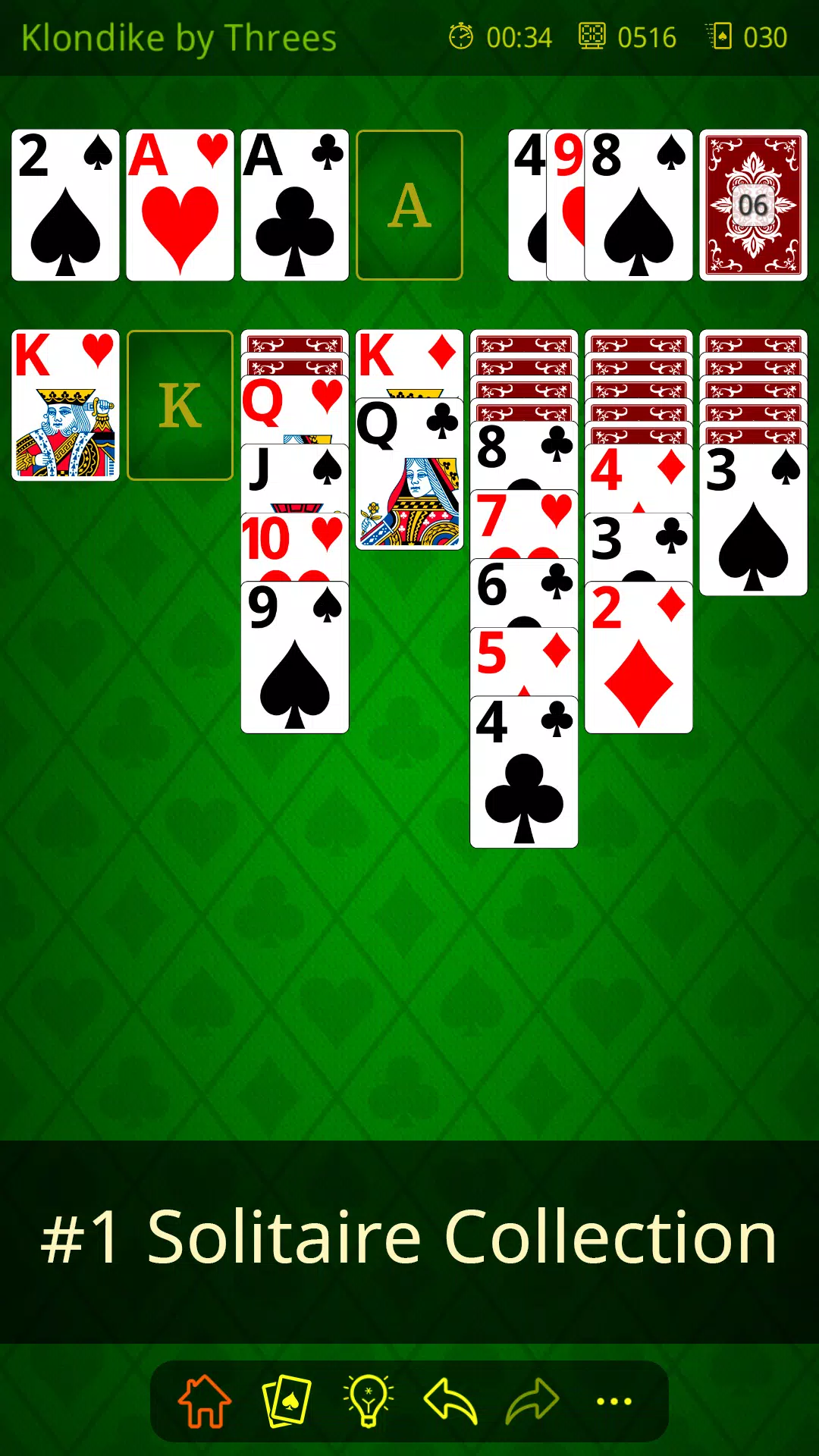 Solitaire Master ဖန်သားပြင်ဓာတ်ပုံ 1