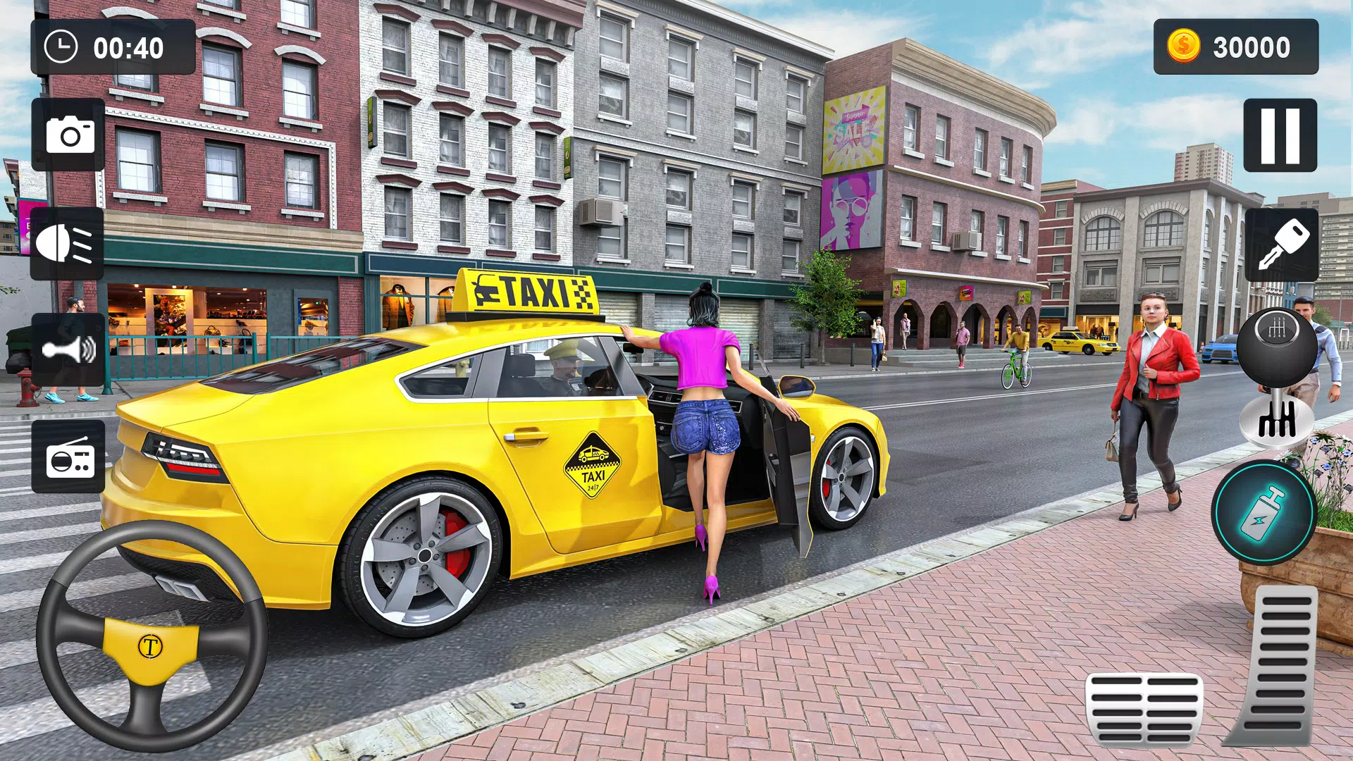 Taxi Simulator Скриншот 1