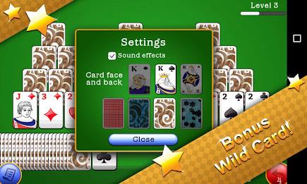 Classic Tri Peaks Solitaire 스크린샷 2