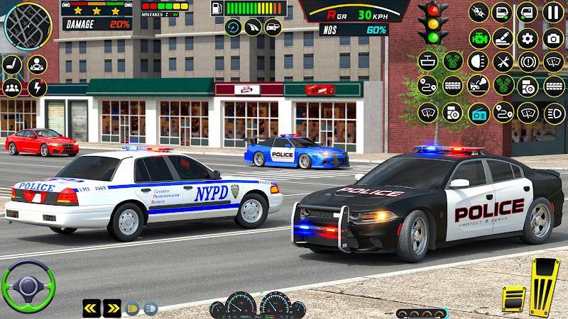 US Police Car Parking - King Captura de pantalla 3