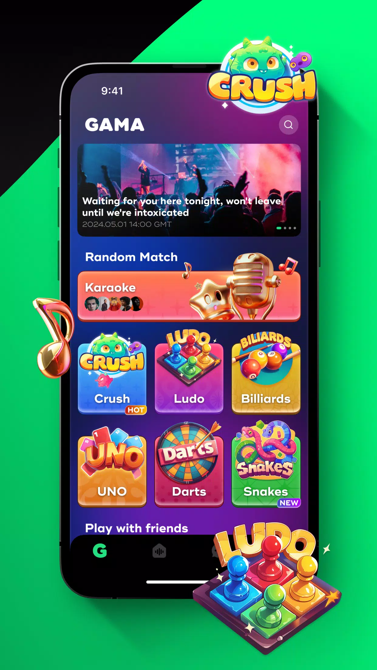 Gama-Karaoke, Games&Parties Screenshot 2