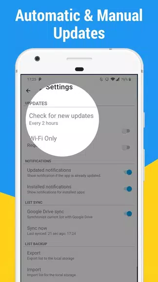 App Watcher: Check Update Capture d'écran 4