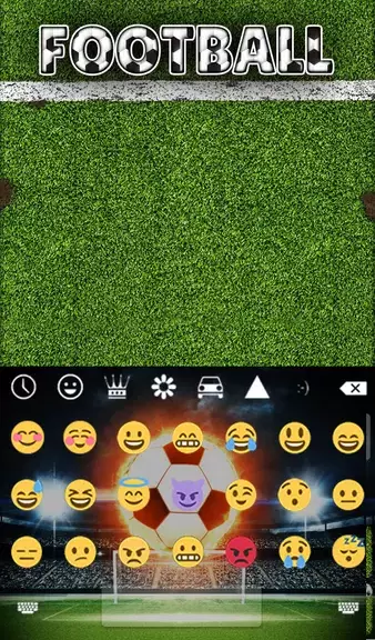 Football Keyboard & Wallpaper Tangkapan skrin 4