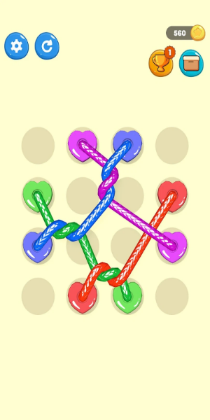 Tangled Line 3D: Knot Twisted應用截圖第1張