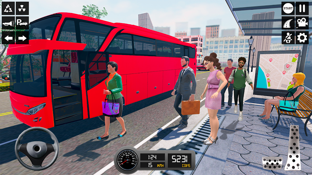 Driving Simulator 3d Bus Games Screenshot 3