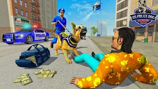 US Police Dog Crime Chase Game Скриншот 2