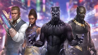 Black Flying Panther SuperHero Captura de tela 2