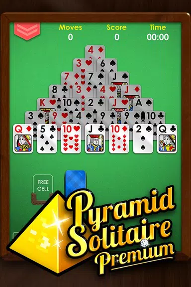 Pyramid Solitaire Premium Card स्क्रीनशॉट 1