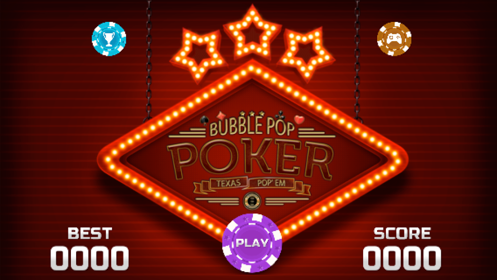 Bubble Pop Poker Captura de pantalla 1