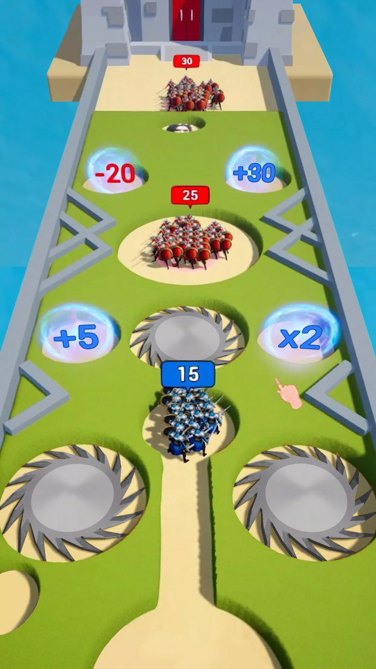 Winner is King: Tower Crush Captura de tela 3