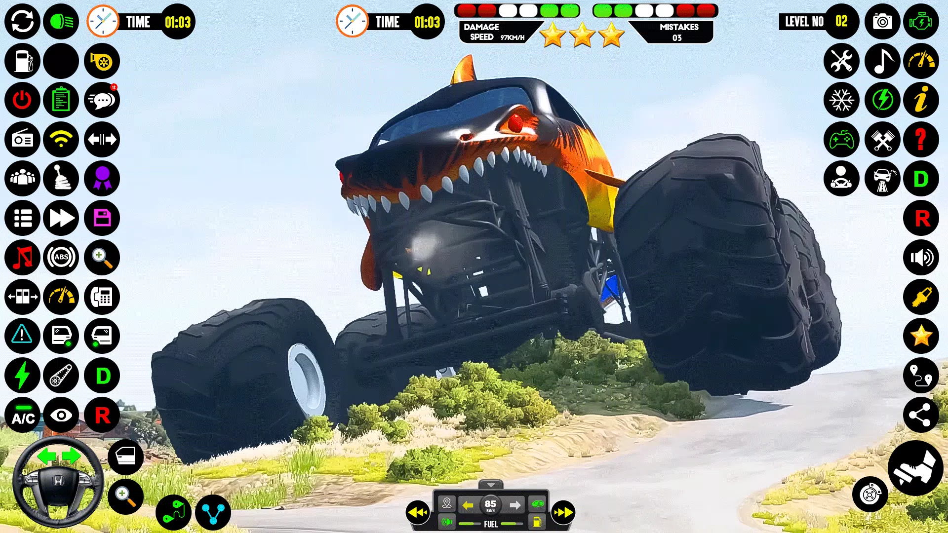 Monster Truck Racing: Truck 3D應用截圖第2張