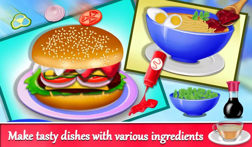 Cooking in Kitchen Food Games Capture d'écran 1