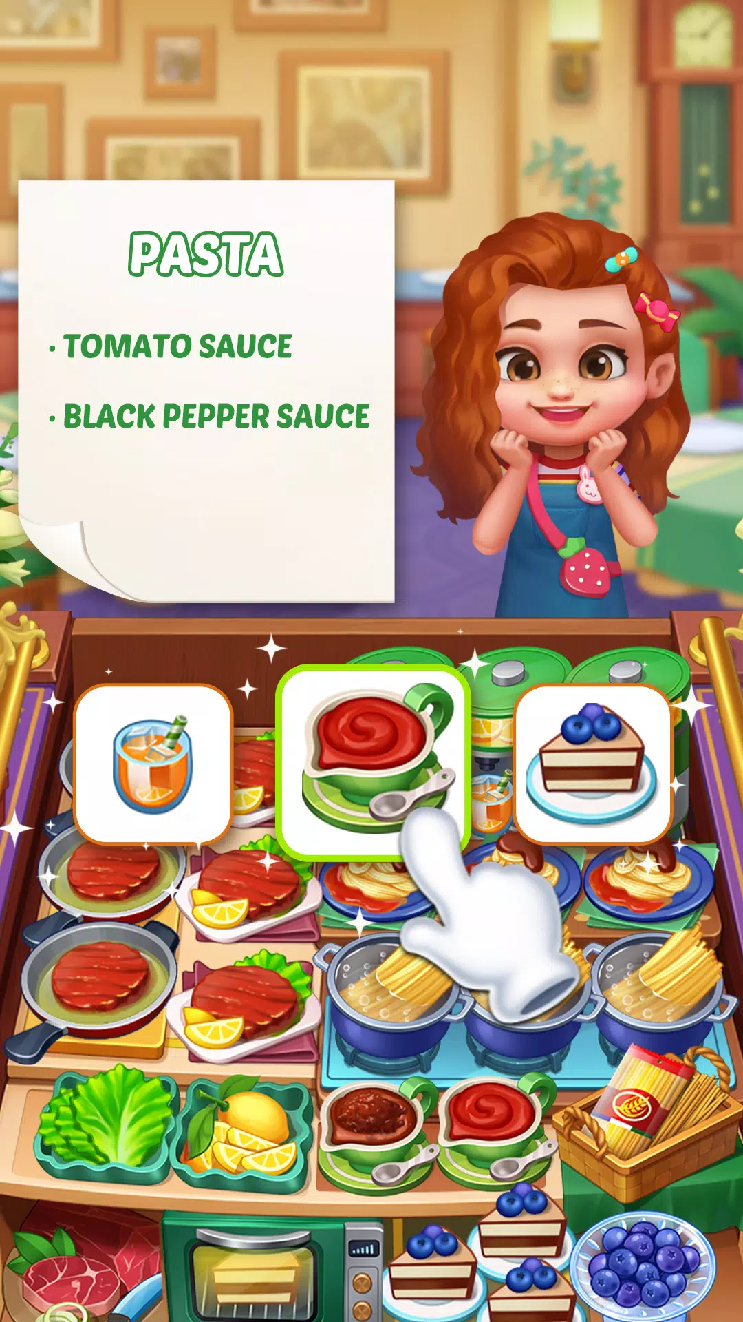 Cooking World® Restaurant Game Ekran Görüntüsü 1