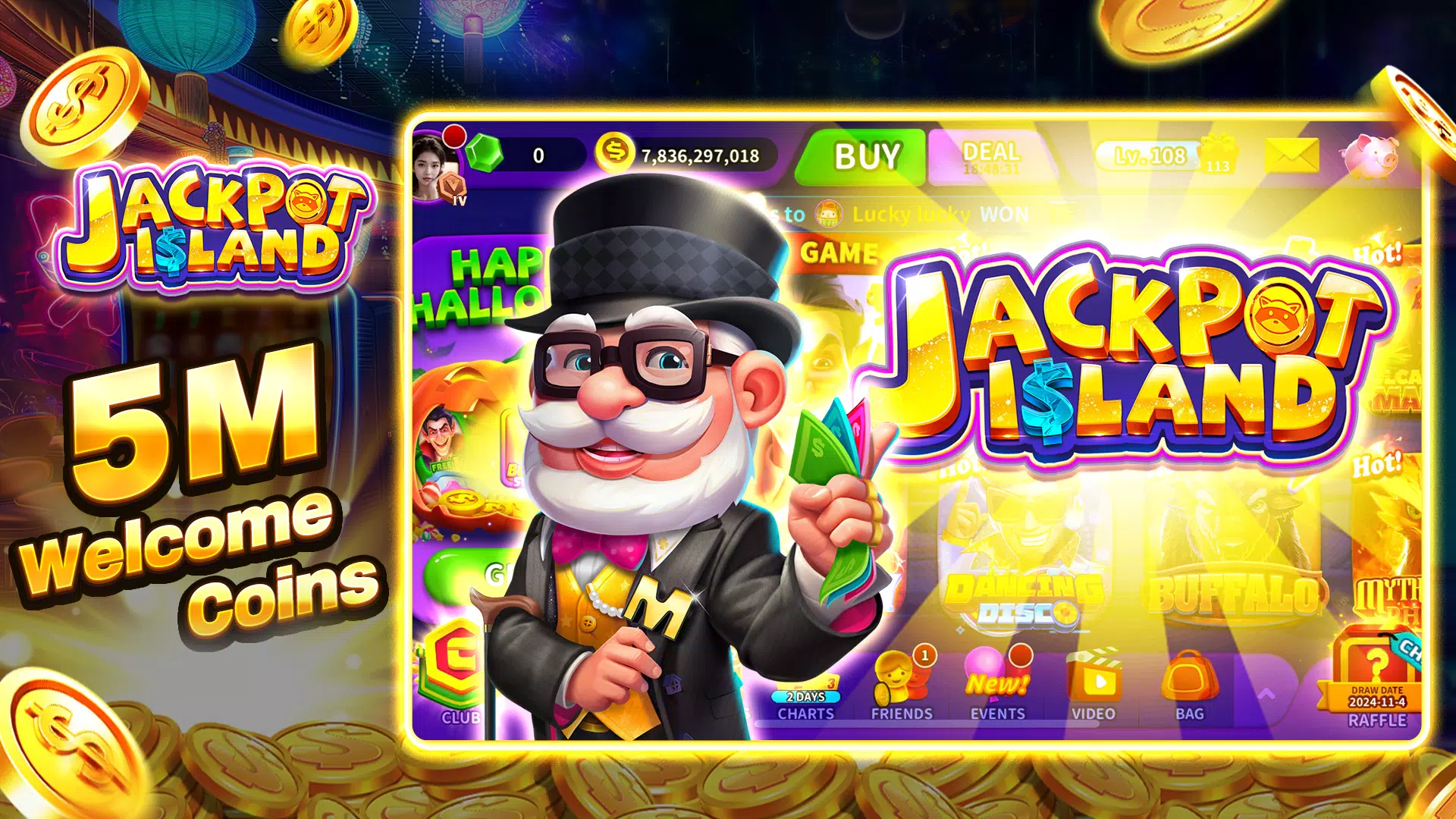 Jackpot Island Ekran Görüntüsü 1