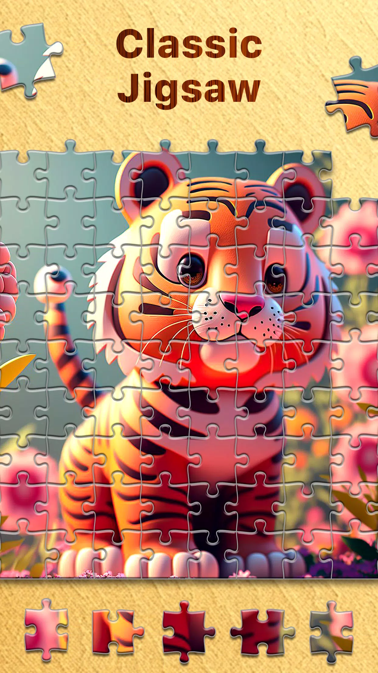 Jigsaw Puzzles - Brain Games ဖန်သားပြင်ဓာတ်ပုံ 1