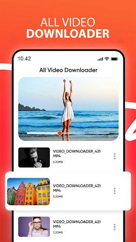 Video Downloder App 2023 Zrzut ekranu 1