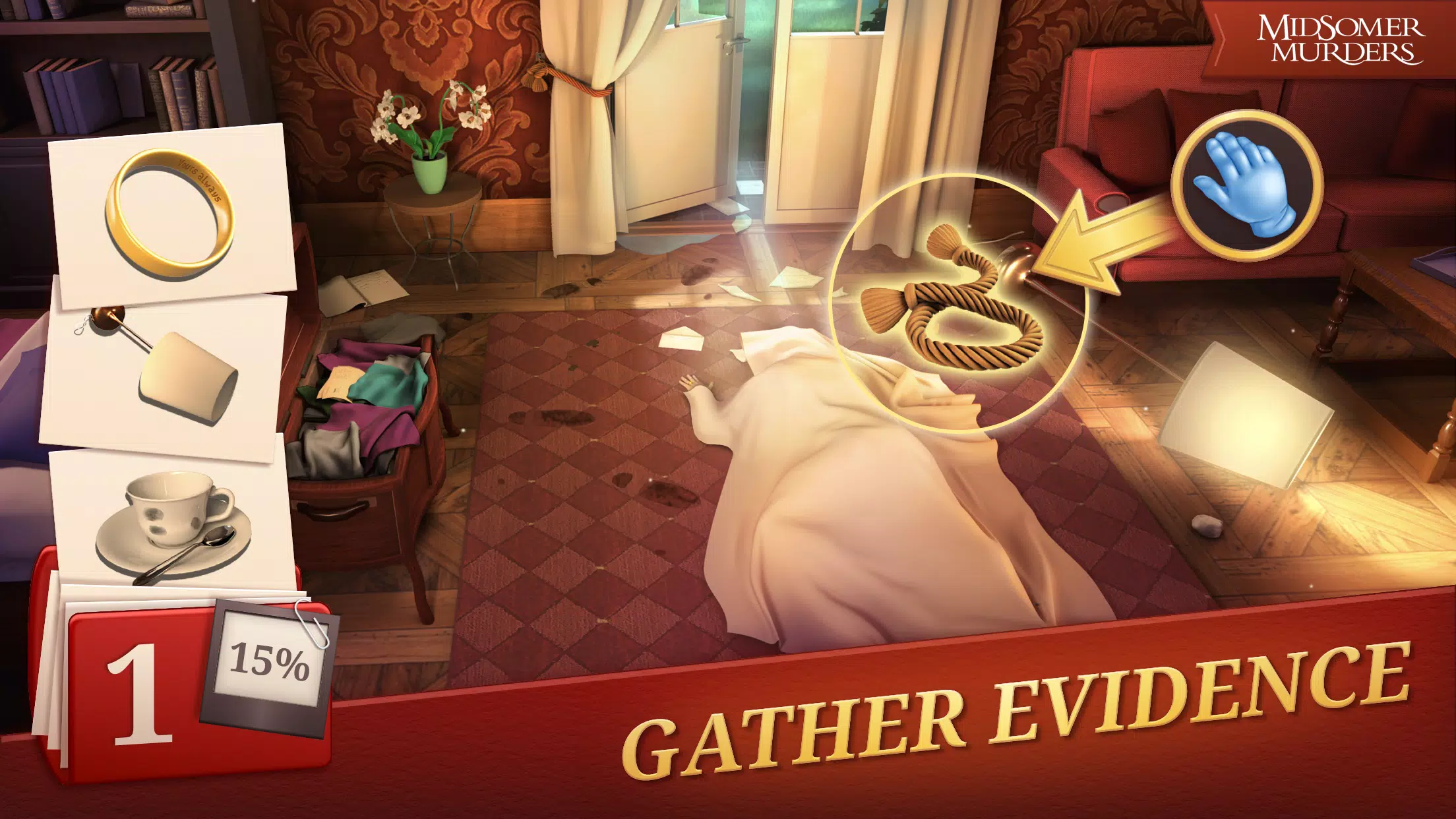 Midsomer Murders: Word Puzzles Screenshot 1