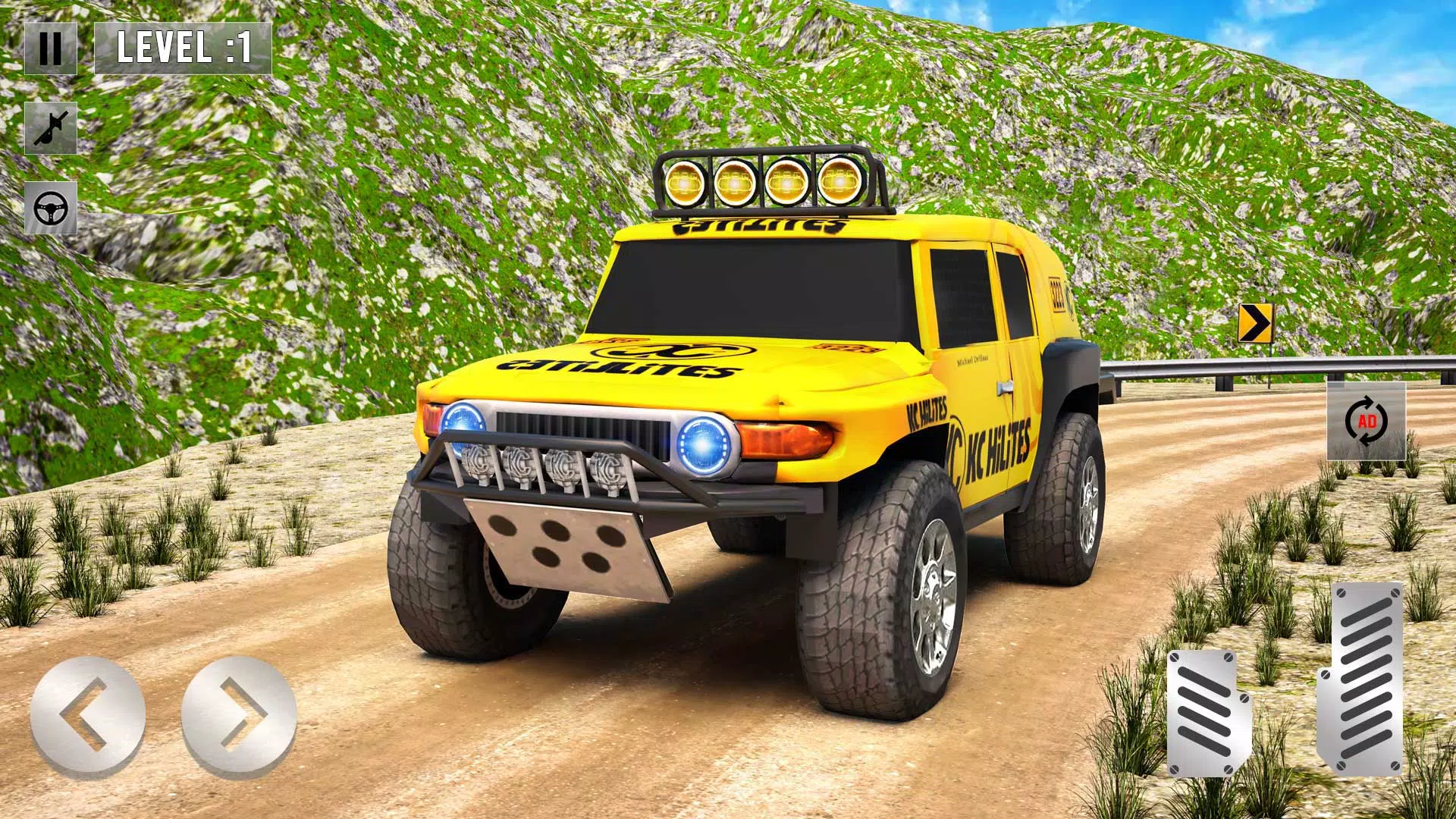 4x4 SUV Car Driving Simulator Captura de tela 4