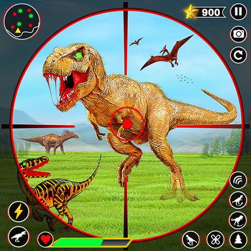 Wild Dino Hunter 3D Gun Games スクリーンショット 1