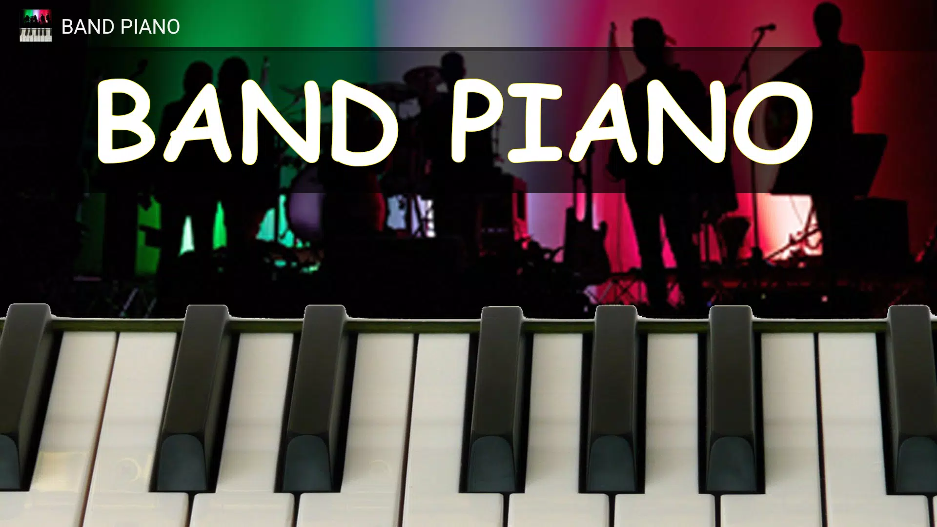 Band piano Captura de tela 1