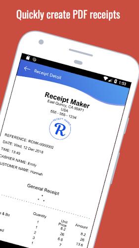 Receipt Maker Screenshot 1