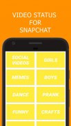 Video Status For SnapChat ภาพหน้าจอ 3