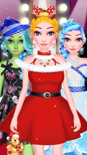 Christmas Dress Up Game Ảnh chụp màn hình 1