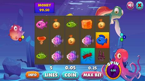 Jackpot underwater City slots 스크린샷 1