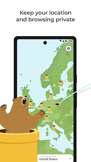 TunnelBear VPN应用截图第1张