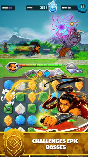 Aurion KGF: Match 3 RPG Screenshot 4