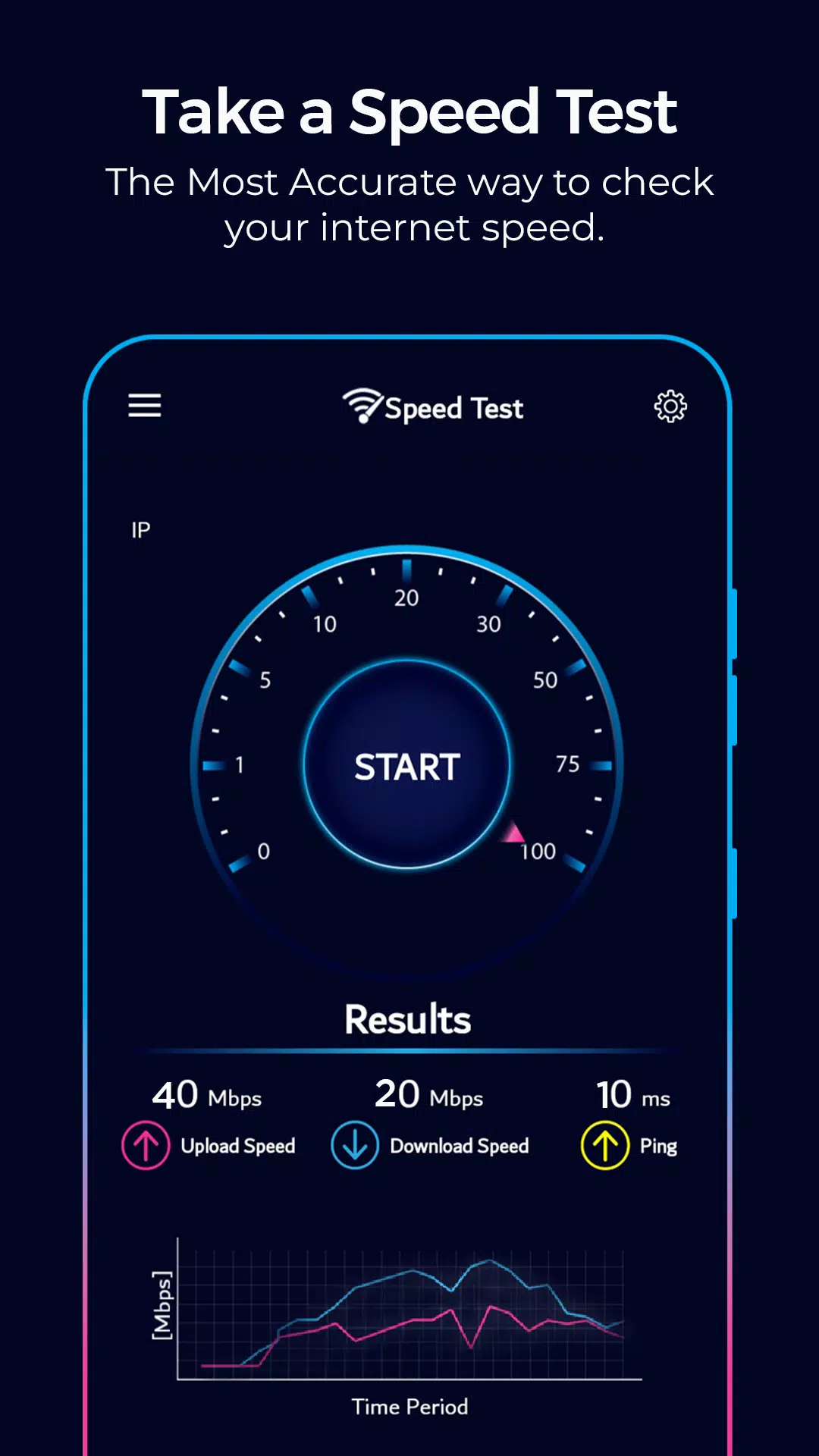 Speed Test - Wifi Speed Test Скриншот 1