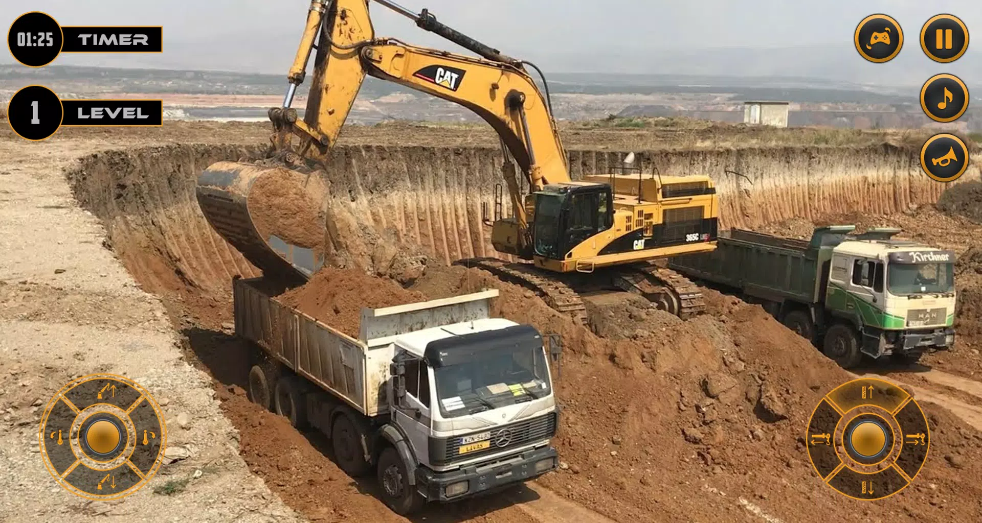 Real Excavator Simulator Games 스크린샷 1