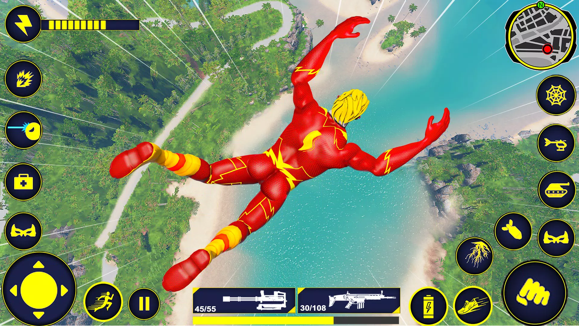 Speed Hero: Superhero Games Ảnh chụp màn hình 4