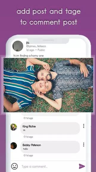 Gay Dating, Chat and Meet Capture d'écran 3