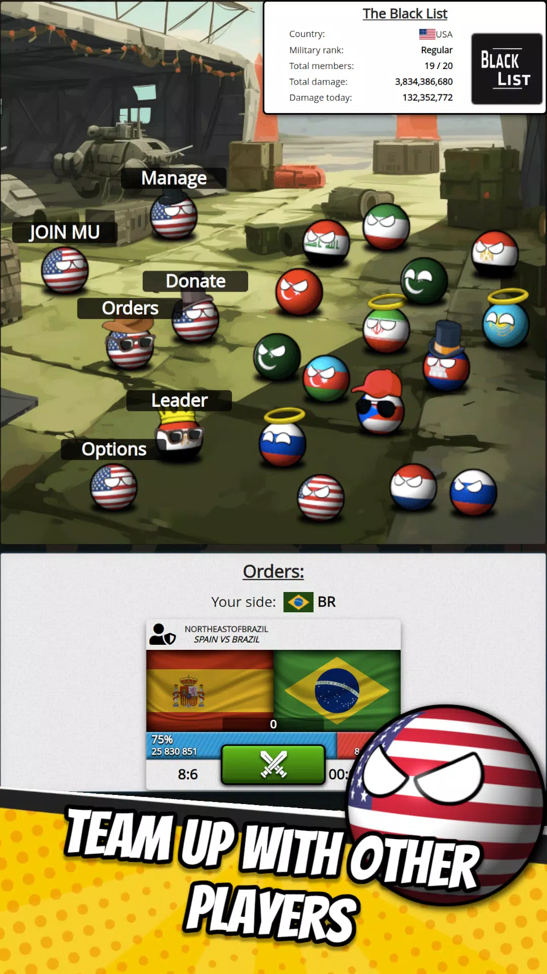 eSim Countryballs Country Game Captura de pantalla 3