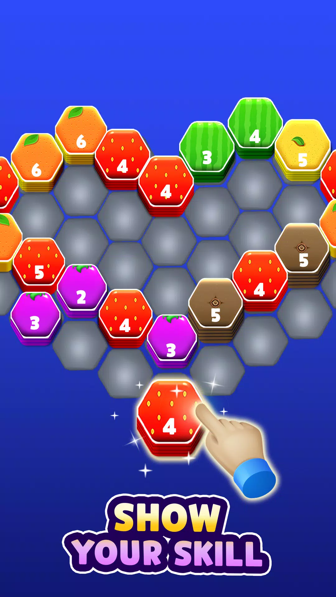 Hexa Music - Color Puzzle স্ক্রিনশট 1