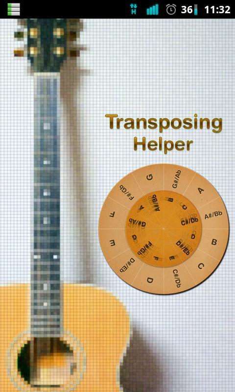 Schermata Transposing Helper 1