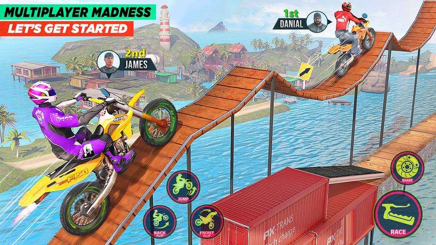 Bike Stunt Game: Tricks Master Screenshot 1