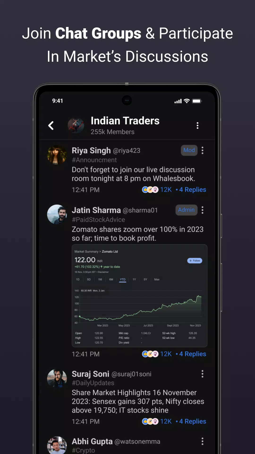 Whalesbook Screenshot 3