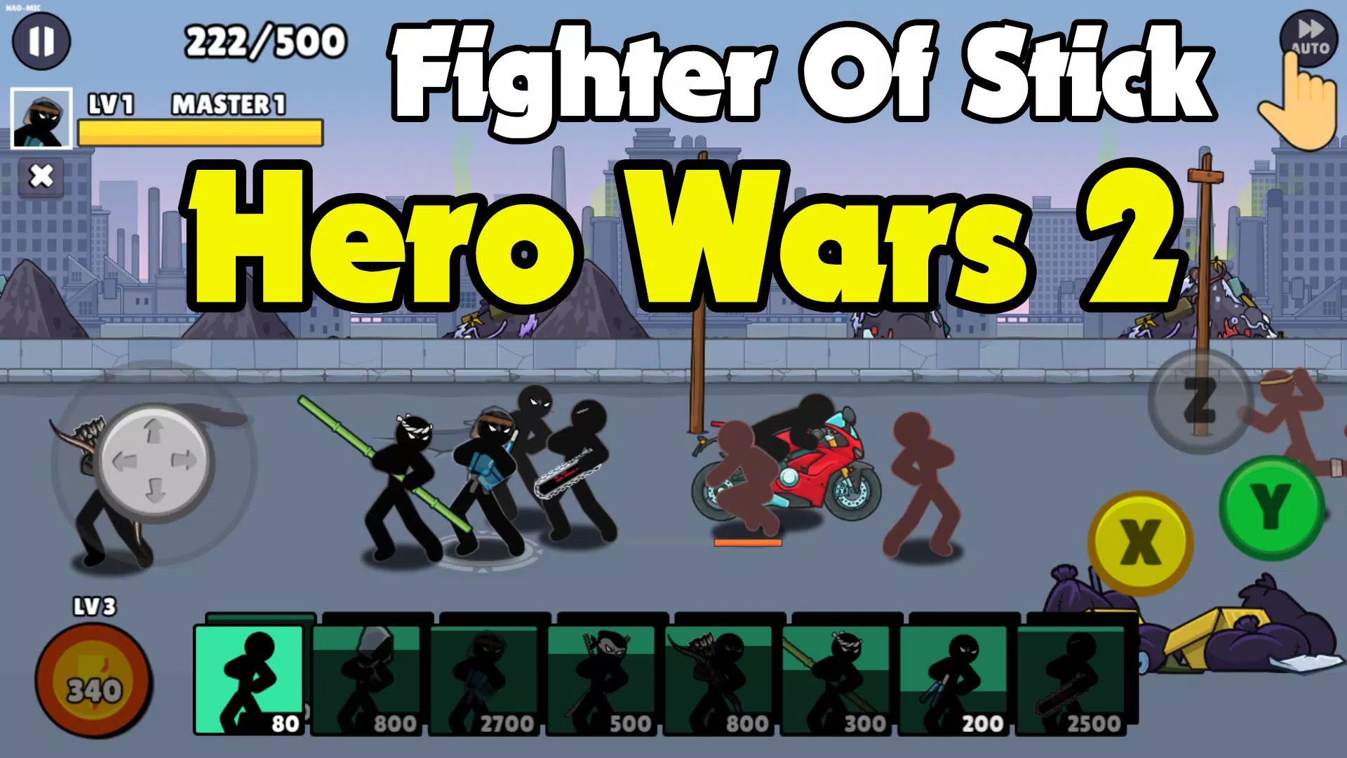 Hero Wars 2 Fighter Of Stick Captura de tela 3