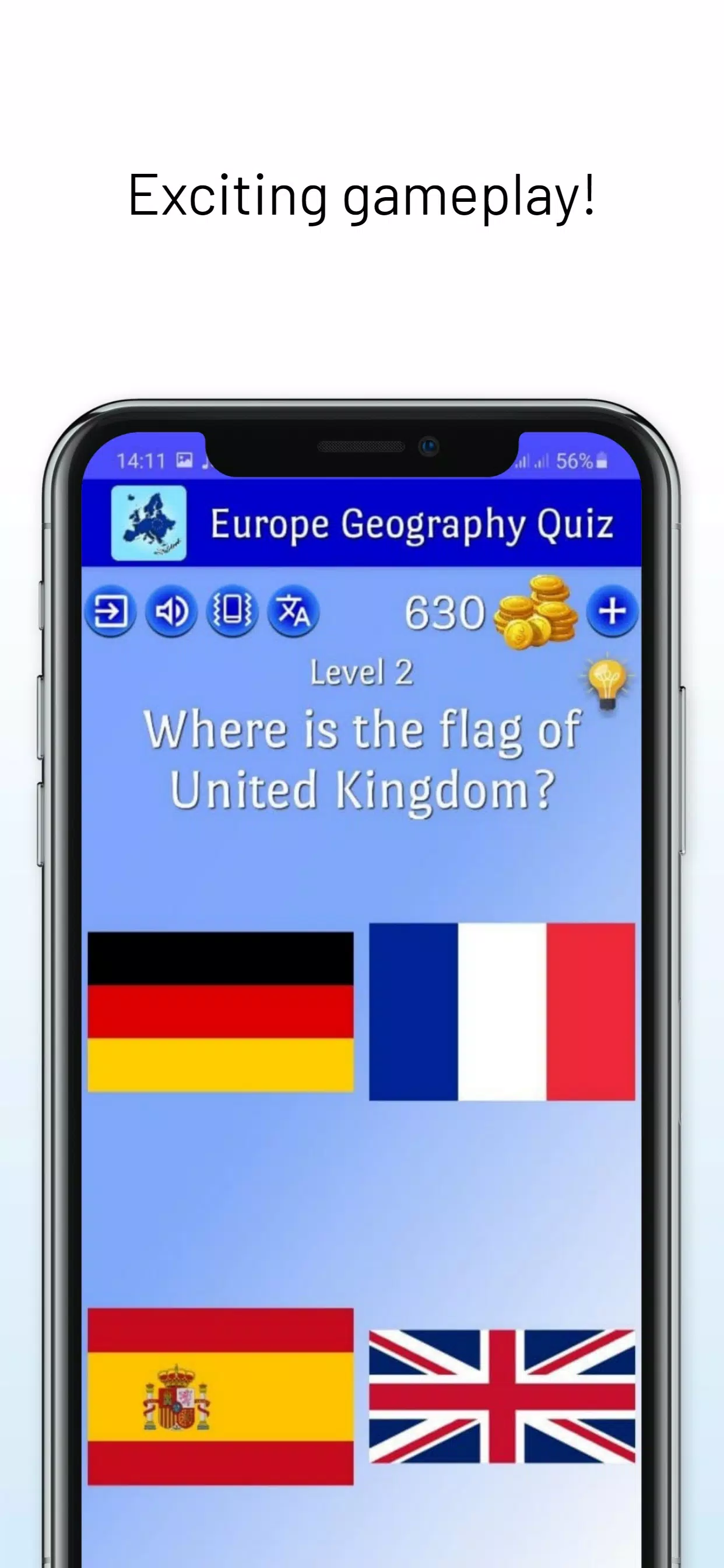 Europe Geography Quiz Screenshot 3