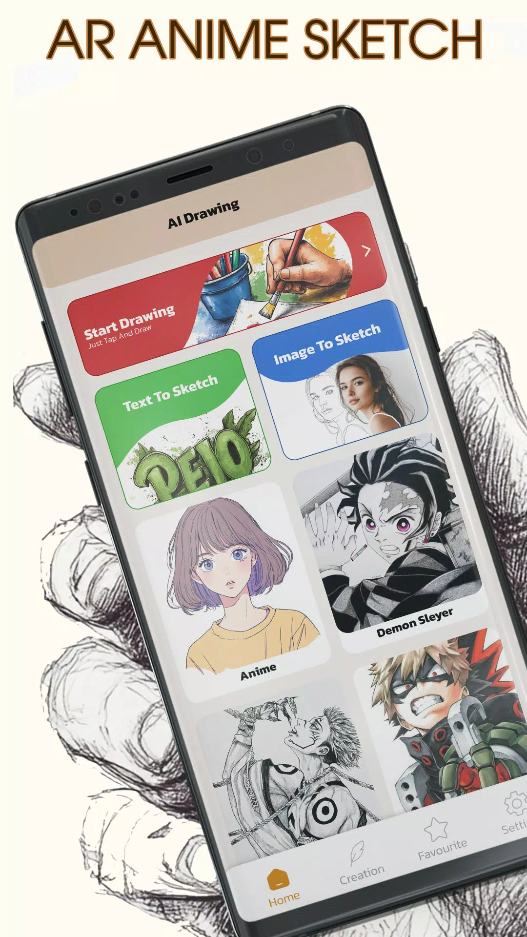 AR Anime Sketch: Trace & Draw應用截圖第1張