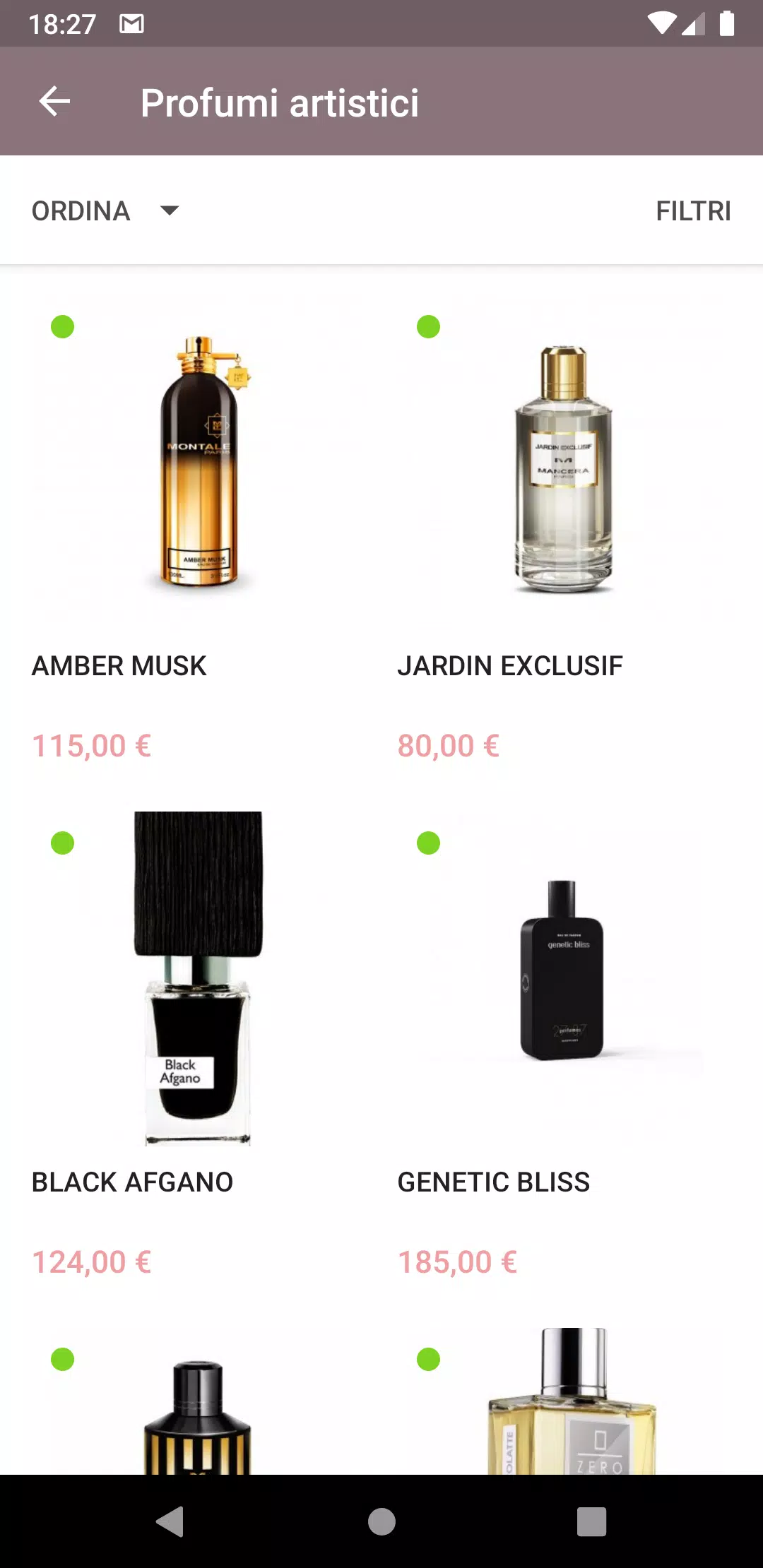 Maison de Parfum Schermafbeelding 3