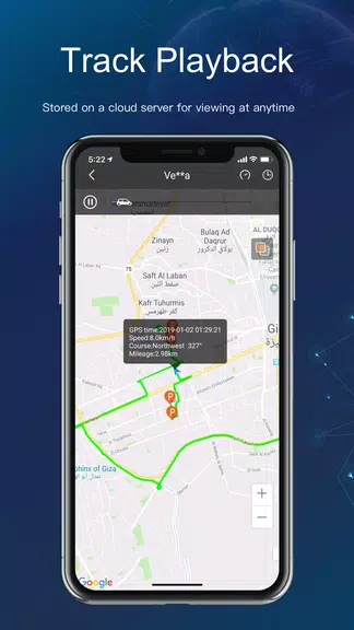 iTrack - GPS Tracking System Tangkapan skrin 3