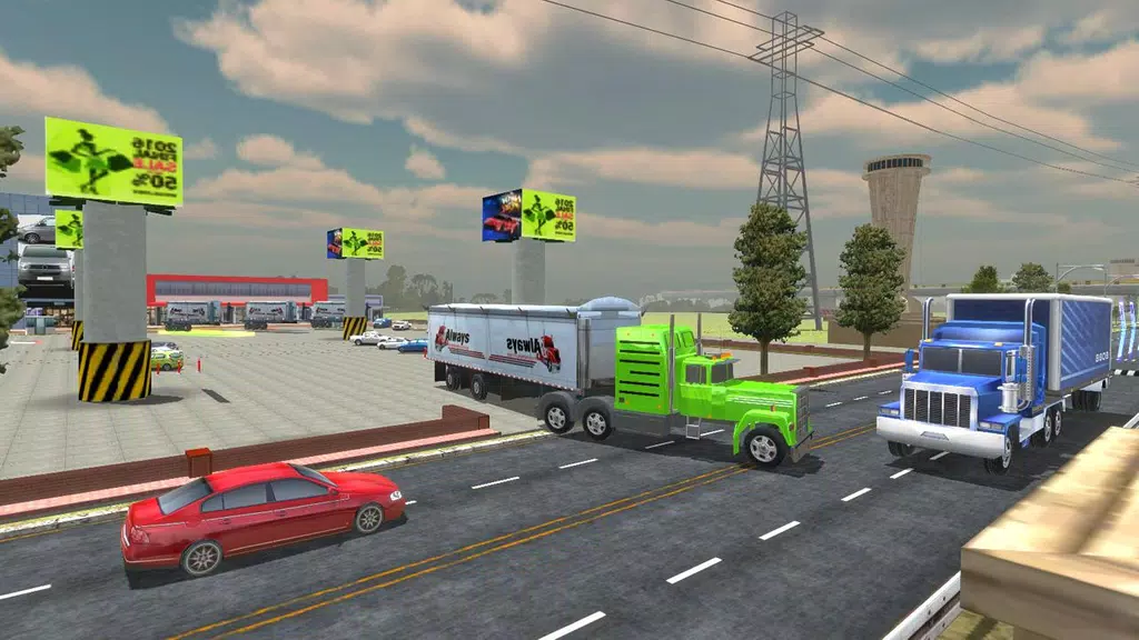 Highway Cargo Truck Simulator Screenshot 2