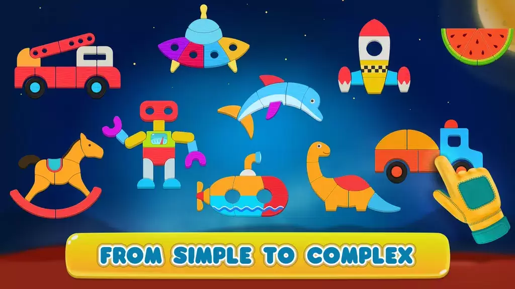 Cosmo Shapes Puzzles for kids স্ক্রিনশট 3