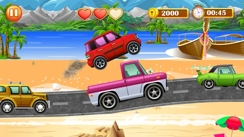 Schermata Hill Climb Car Racer-Car Game 2