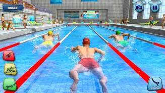 Aqua swimming pool racing 3D應用截圖第3張