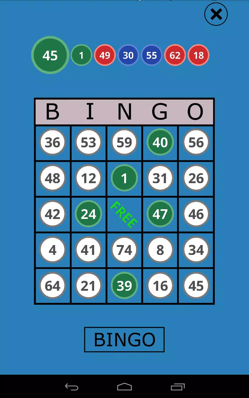 Classic Bingo Touch Captura de tela 4